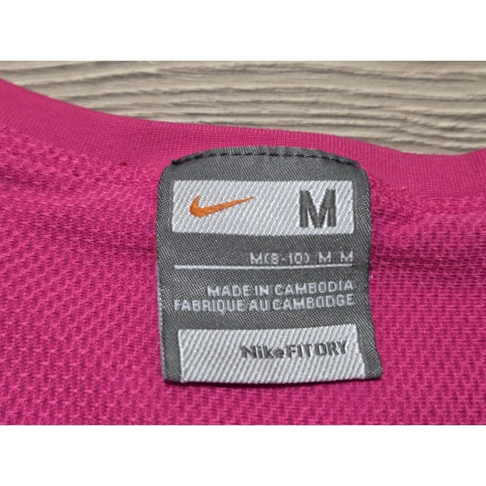 Nike Dri-FIT Hot Pink Racerback Tank Top - Picture 2 of 7